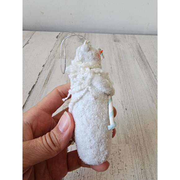 Shepherd snowman Nativity ornament Xmas tree unique - Picture 3 of 7